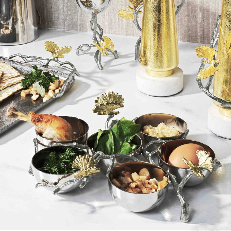 Butterfly - Ginkgo Luxe Seder Plate