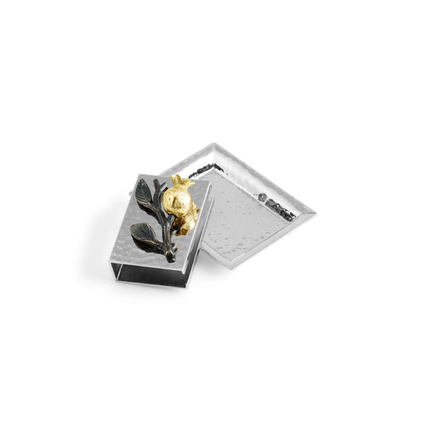 Pomegranate - Silver & Gold Matchbox Set