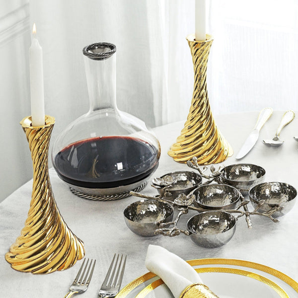 Orchid - White Seder Plate