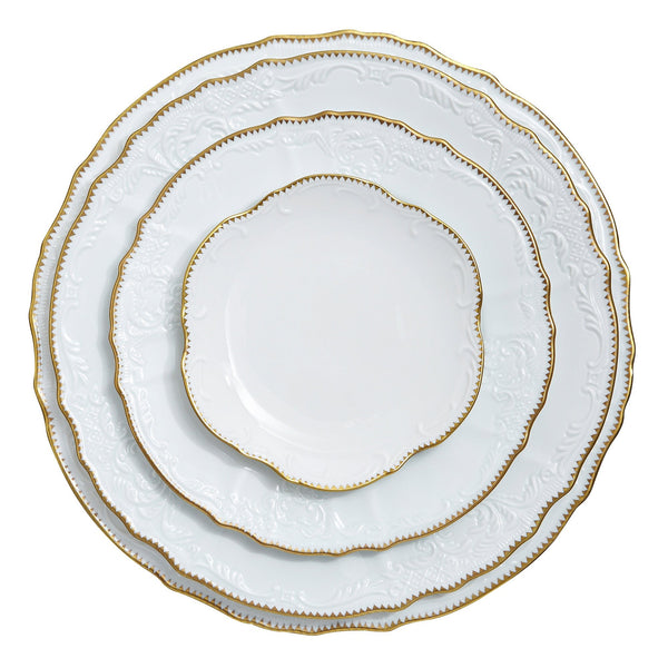 Simply Anna - Gold Bread & Butter Plate