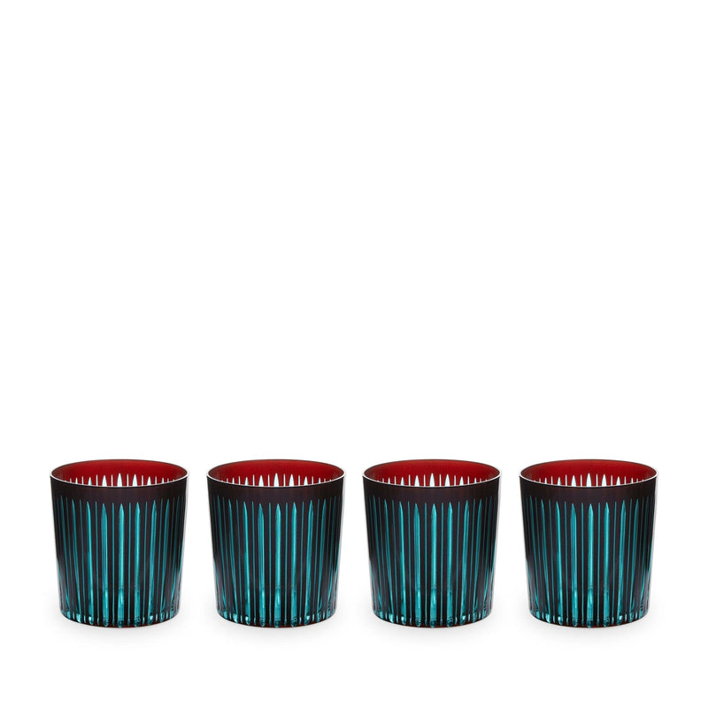 Prism - Double Old Fashioned Glasses Bordeaux (Set of 4)