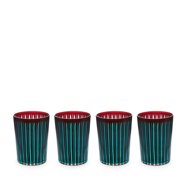 Prism - Highball Glasses Bordeaux (Set of 4)