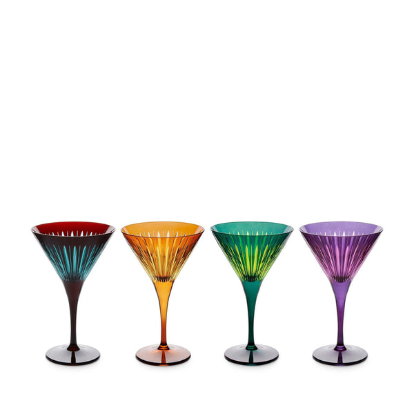 Prism - Martini Glasses Assorted (Set of 4)