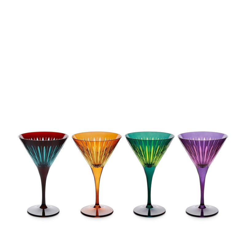 Prism - Martini Glasses Assorted (Set of 4)