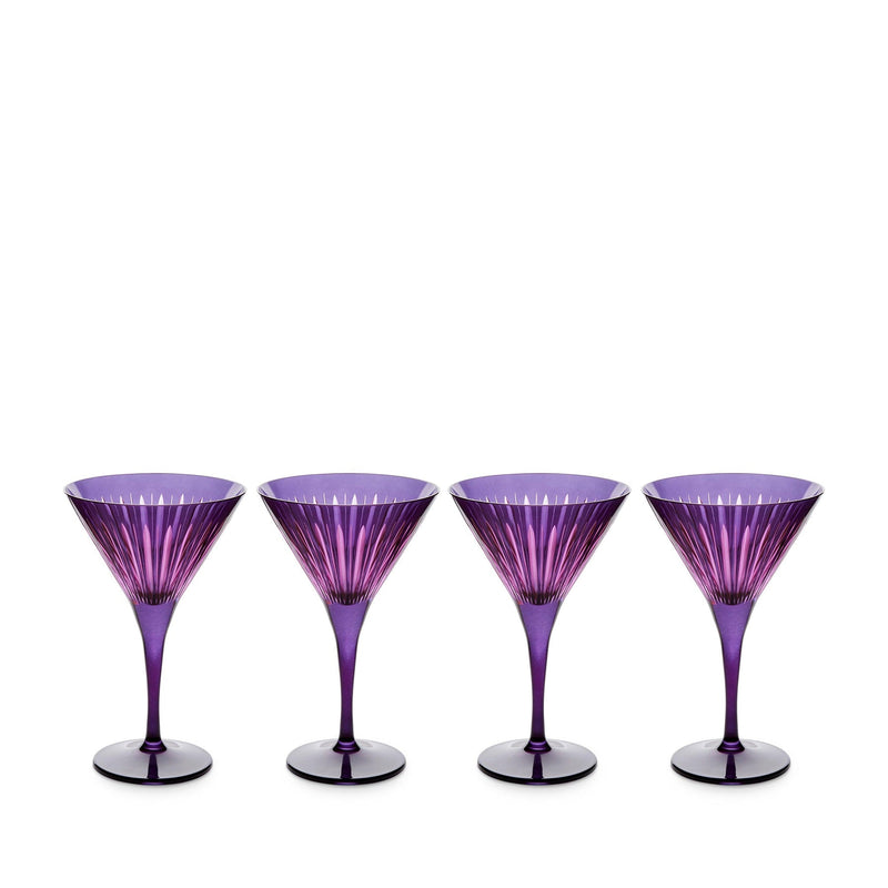 Prism - Martini Glasses Purple (Set of 4)