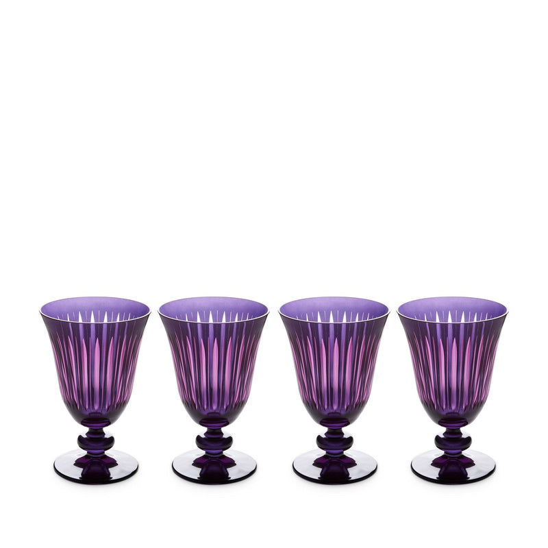 Prism - Wine Glasses Purple (Set of 4)