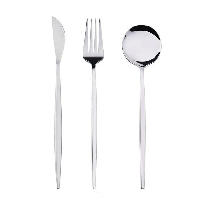 Dinner - Silver Cutlery (Set of 12)