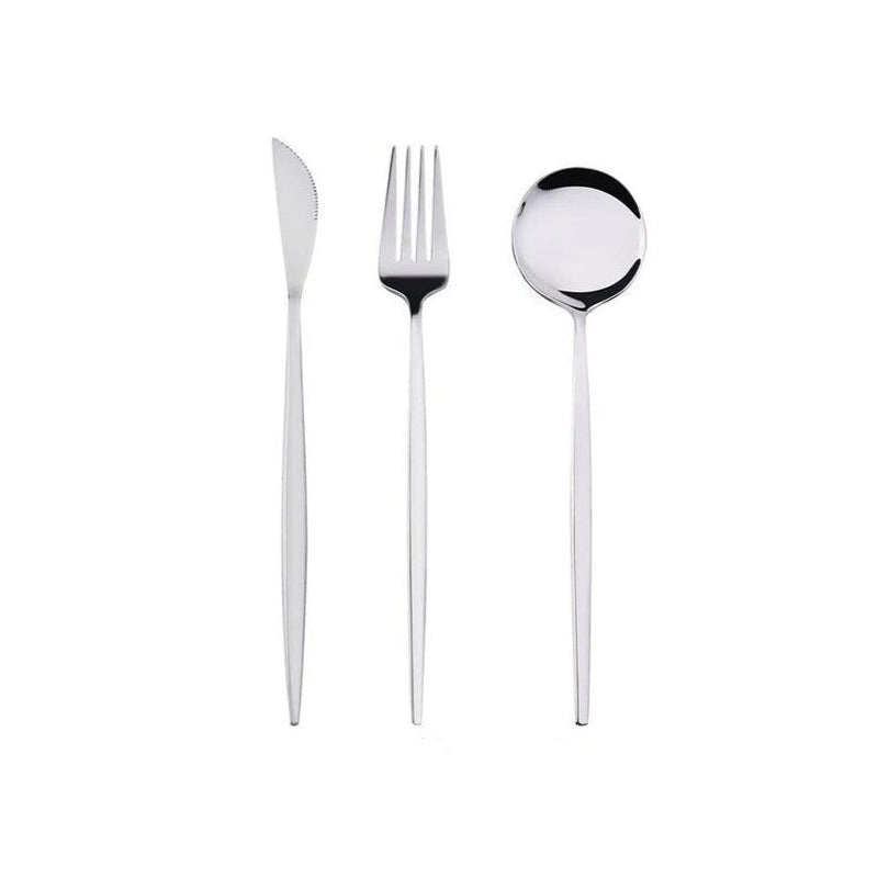 Dessert - Silver Cutlery (Set of 18)