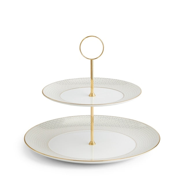 Gio Gold - Two Tier Cake Stand