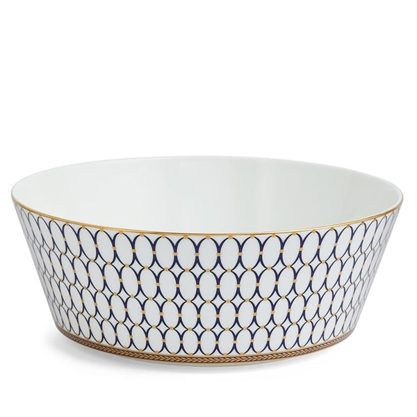 Renaissance Gold - Blue Serving Bowl