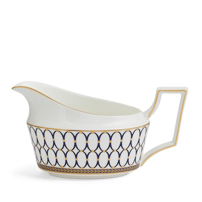 Renaissance Gold - Blue Sauce Boat