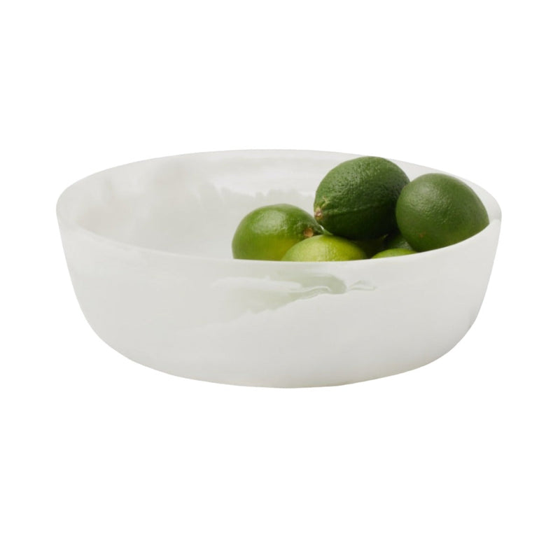 Hugo - Swirled Serving Bowl Small White