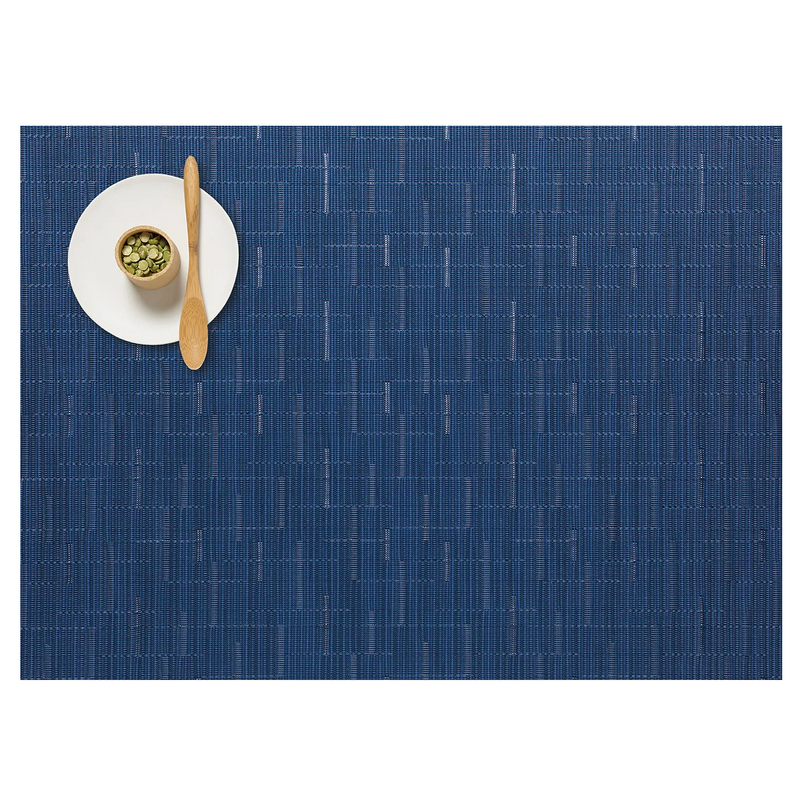 Bamboo - Rectangle Placemats Lapis Blue (Set of 4)