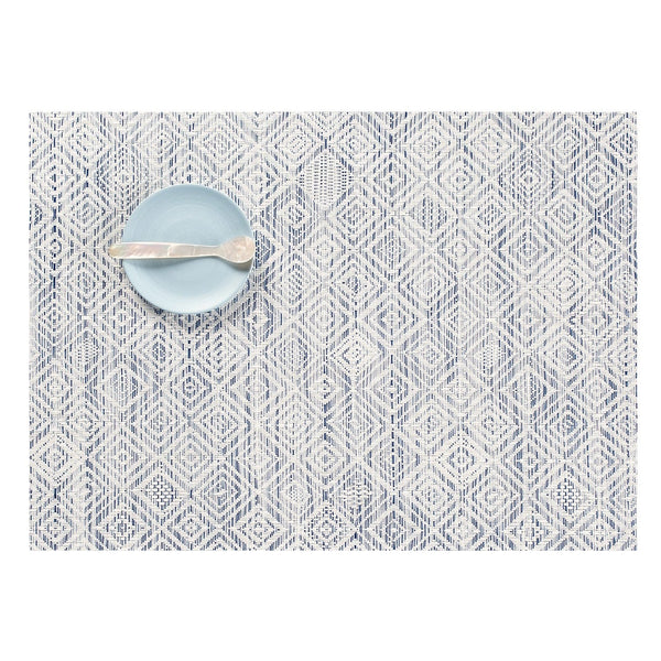 Mosaic - Rectangle Placemats Blue (Set of 4)