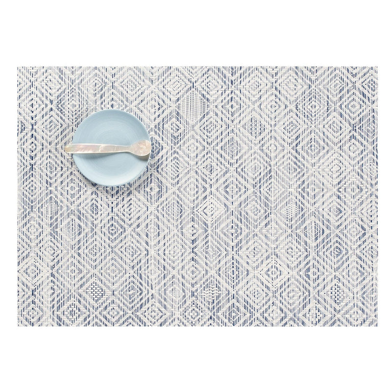 Mosaic - Rectangle Placemats Blue (Set of 4)