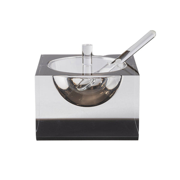 Acrylic Honey & Salt Dish Smoke
