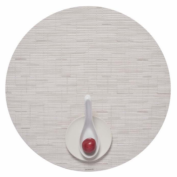 Bamboo - Round Placemats Coconut (Set of 4)