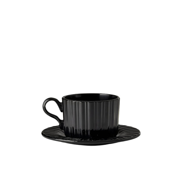 Tea Time - Tea Cup & Saucer (Set of 2)