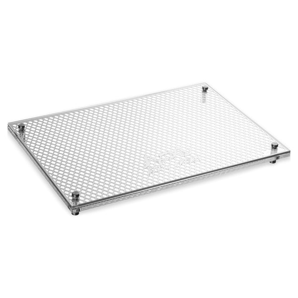 Laser Cut - Challah Board Silver