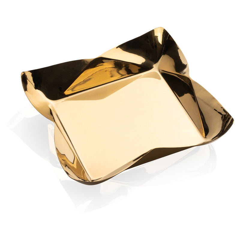 Metal - Contour Napkin Holder Gold