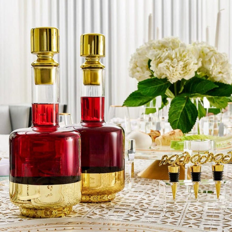 Minimalist - Wine Decanter Gold