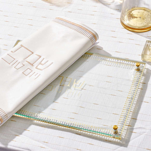 Challah Board - Trinket Lucite Gold