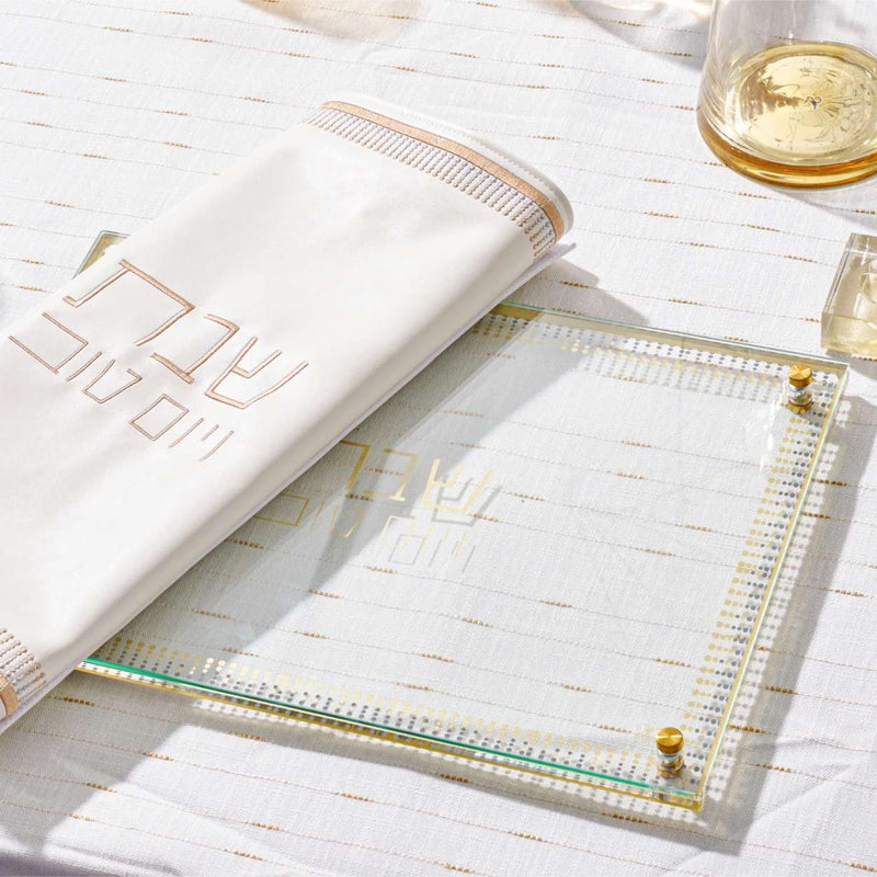 Challah Board - Trinket Lucite Gold