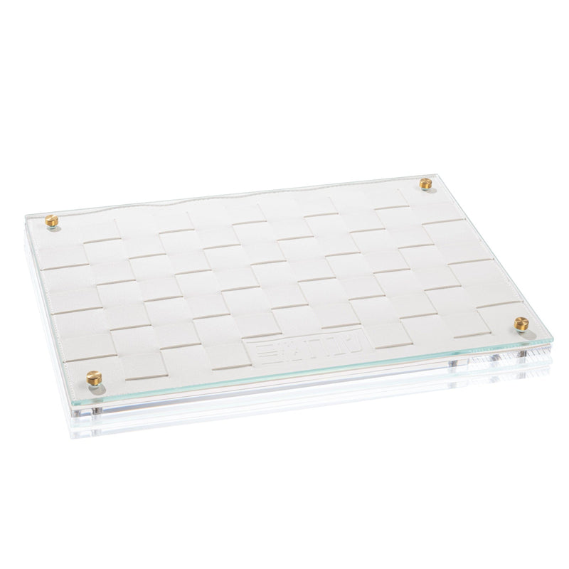 Challah Board - Leather / Woven