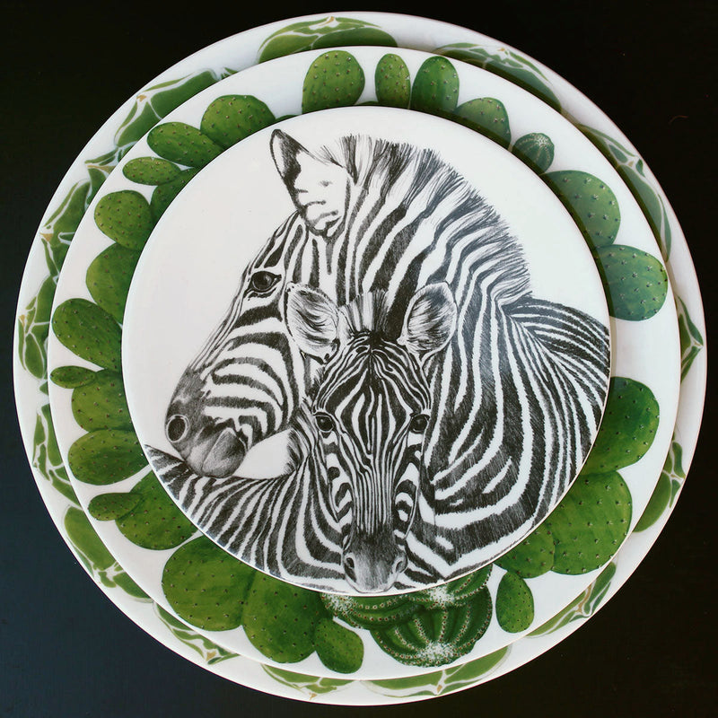 Wild Spirit - Assorted Dessert / Salad Plate (Set of 4)