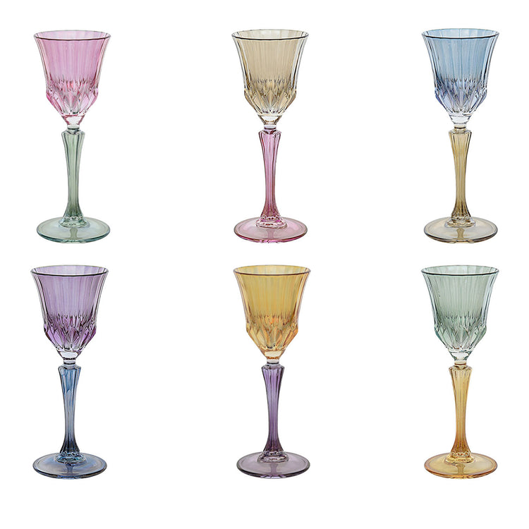 Ada - Bicolour Liqueur Stemware (Set of 6)