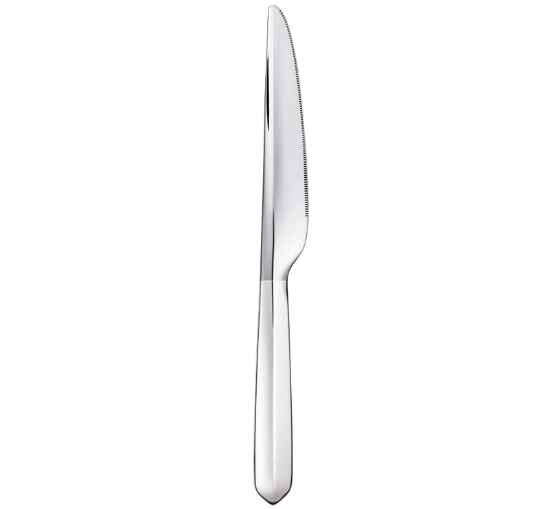 Infini - Silver Plated Serrated Dinner Knife
