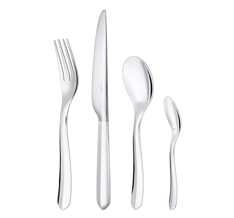 Infini - Silver Plated Flatware (Set of 24)