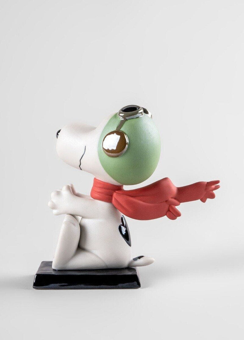 Snoopy Flying Ace Sculpture