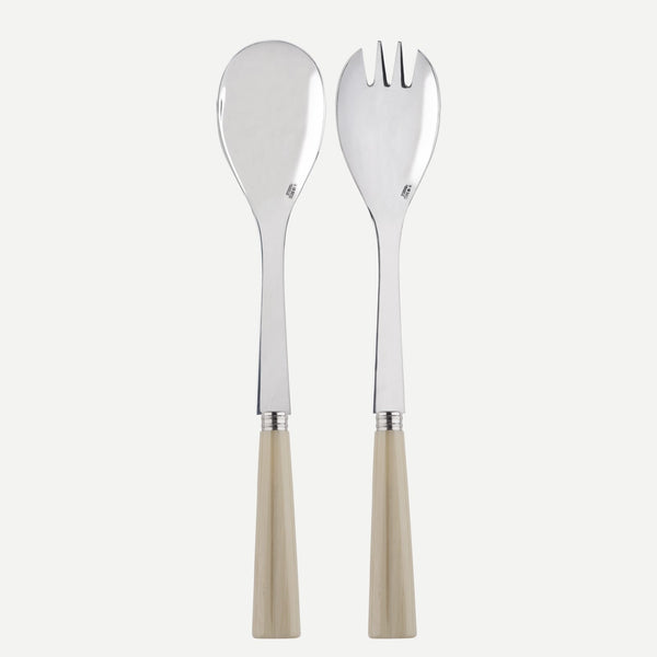 Nature - Salad cutlery Faux Horn (Set of 2)
