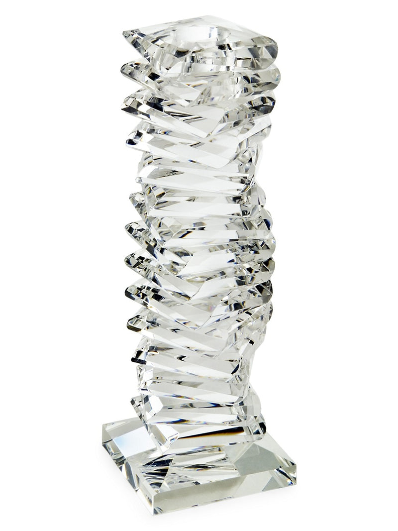 Twisted - Crystal Candleholder Large