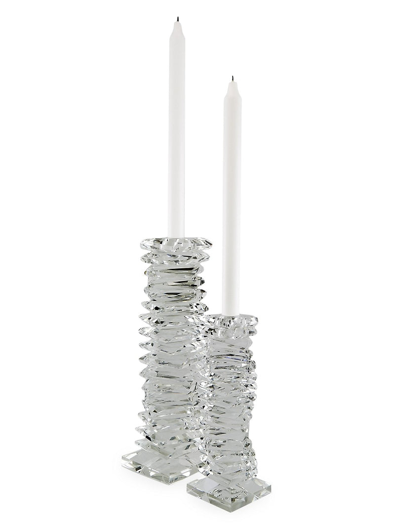 Twisted - Crystal Candleholder Large