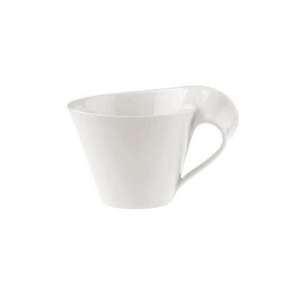 New Wave Caffe - White coffee cup