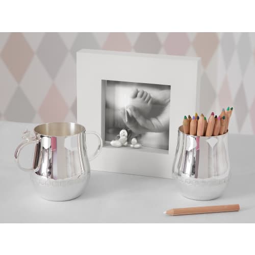 Beebee - Silver Plated Baby Cup 2 Handles