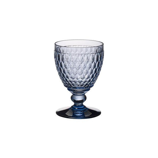 Boston Colored - Water Goblet Blue