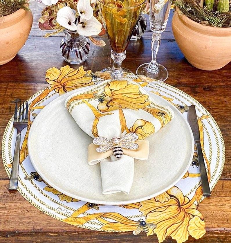 Mel - Placemats White (Set of 2)