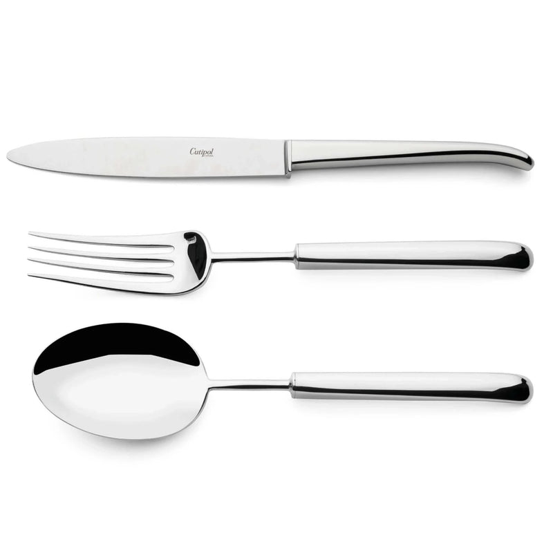 Carre - Polished Steel - Serving Spoon