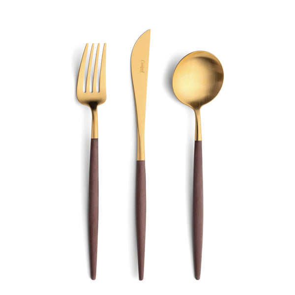 Goa Brown - Dinner Fork Gold