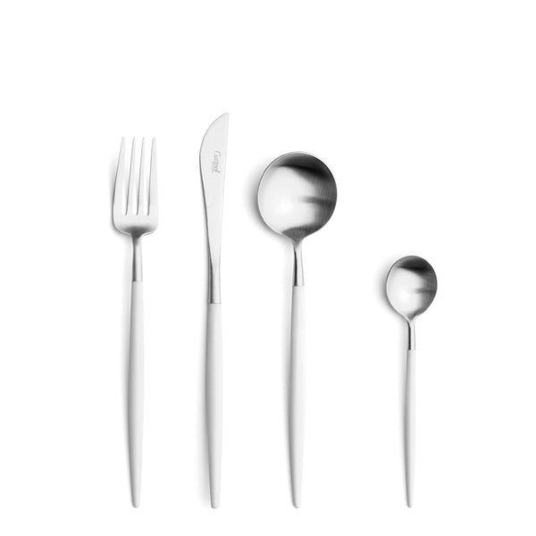 Goa White - Piece Place Setting - Stainless Steel (Set of 130)