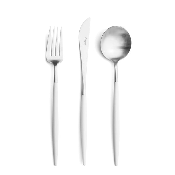 Goa White - Piece Place Setting - Stainless Steel (Set of 5)