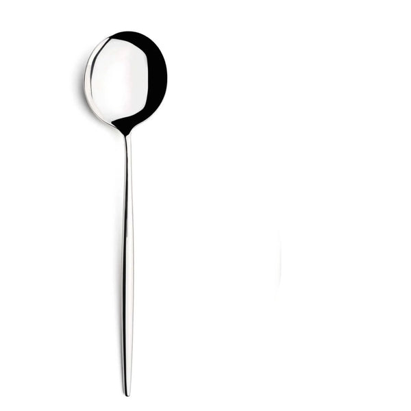Moon - Polished Steel - Serving Spoon