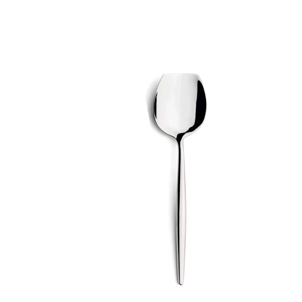 Moon - Polished Steel - Sugar Spoon