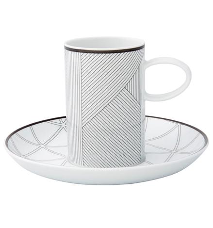 Orquestra - Coffee Cup And Saucer Black
