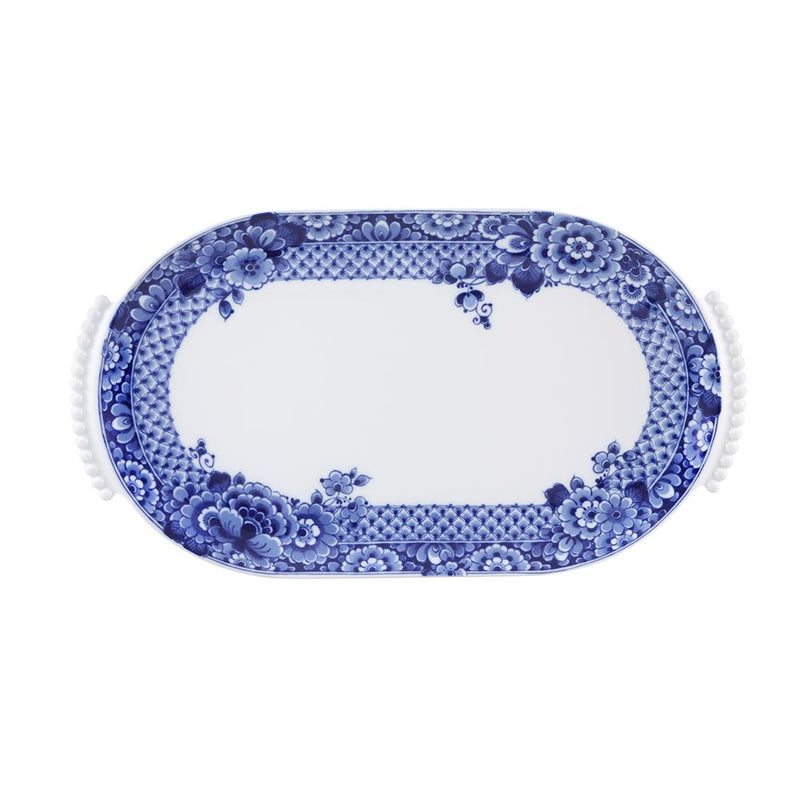 Blue ming - large oval platter