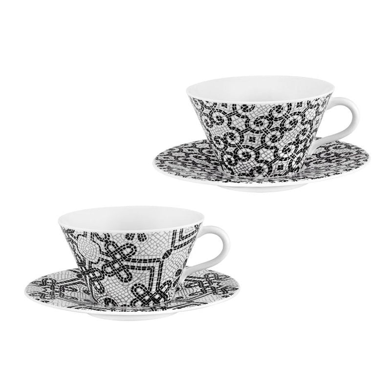 Calcada Portuguesa - Tea Cups & Saucers (Set of 2)