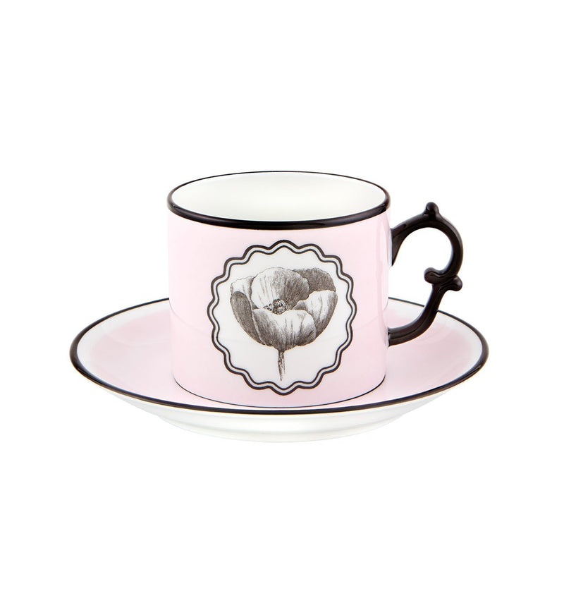 Herbariae - Tea Cup And Saucer Pink